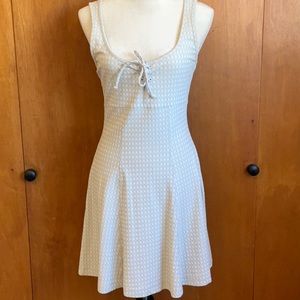 Stretch fit and flare dress